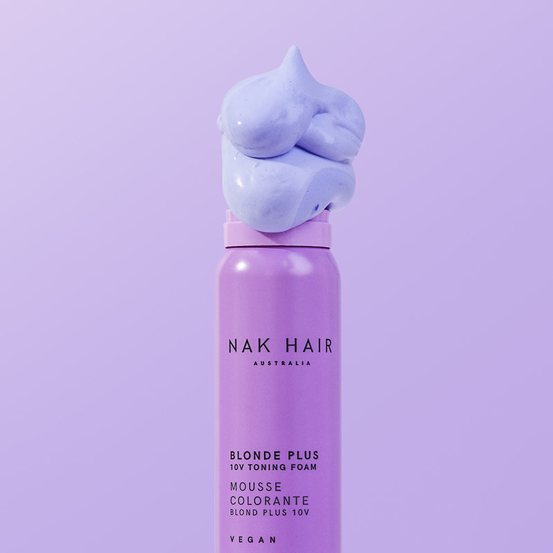 NAK Blonde Plus 10V Toning Foam 100g