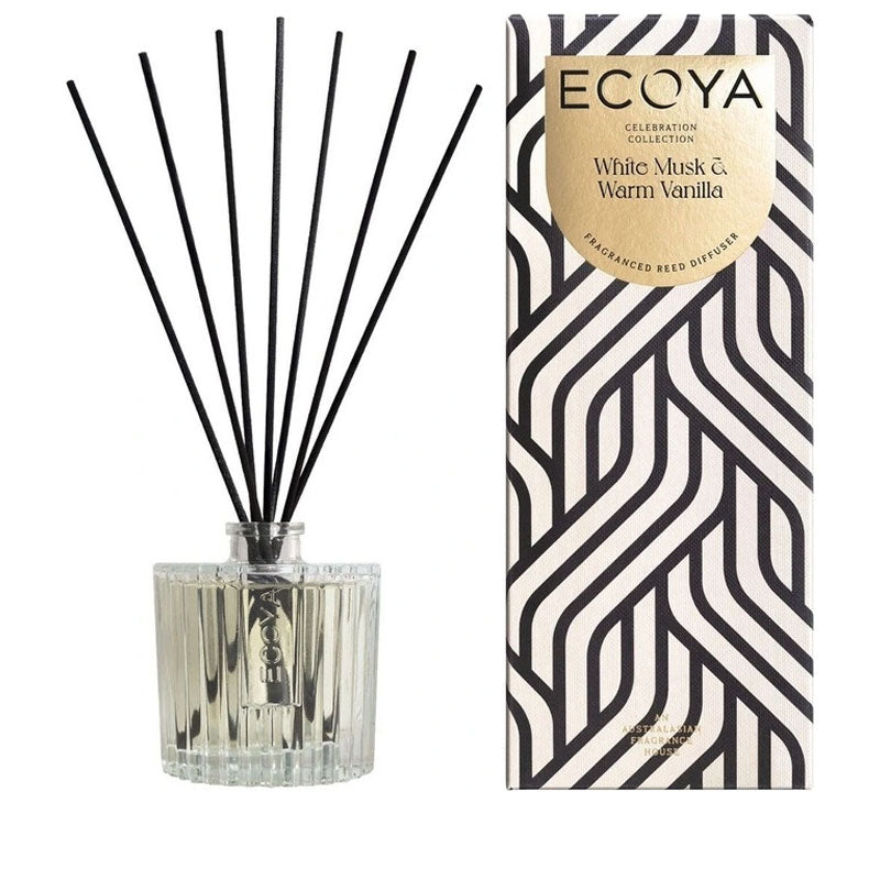 Ecoya White Musk & Warm Vanilla Celebration Diffuser 200ml