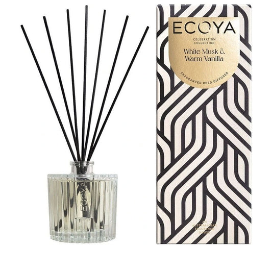 Ecoya White Musk & Warm Vanilla Celebration Diffuser 200ml
