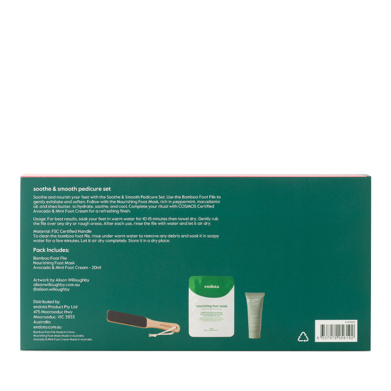 Endota Spa Soothe & Smoothe Pedicure Set