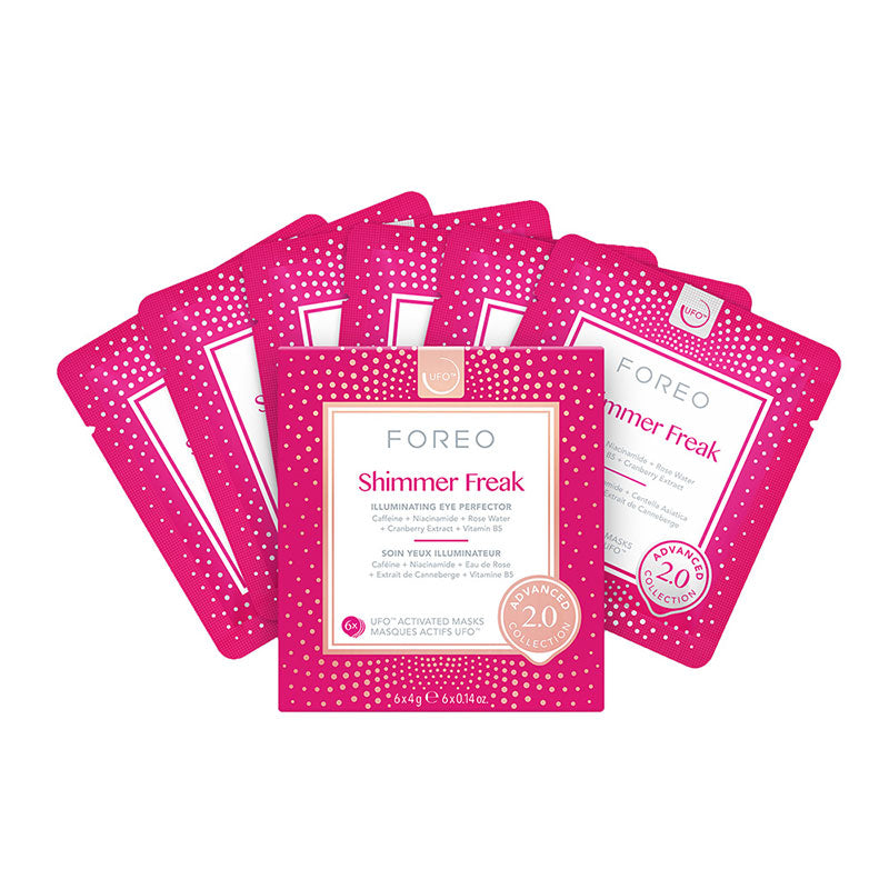 FOREO UFO Masks Shimmer Freak 2.0 (6 Pack)