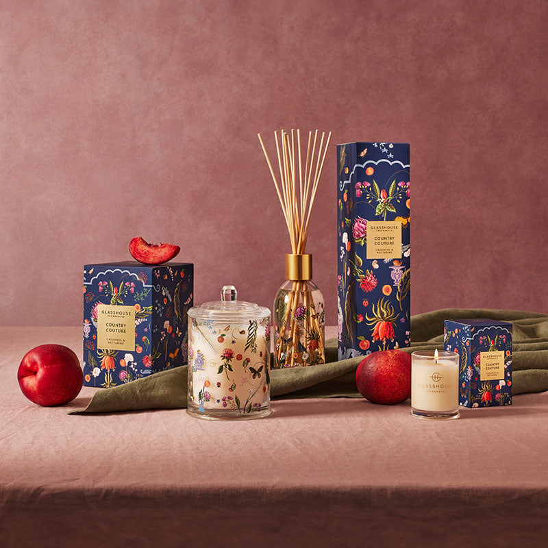 GLASSHOUSE FRAGRANCES Country Couture 250ml Fragrance Diffuser