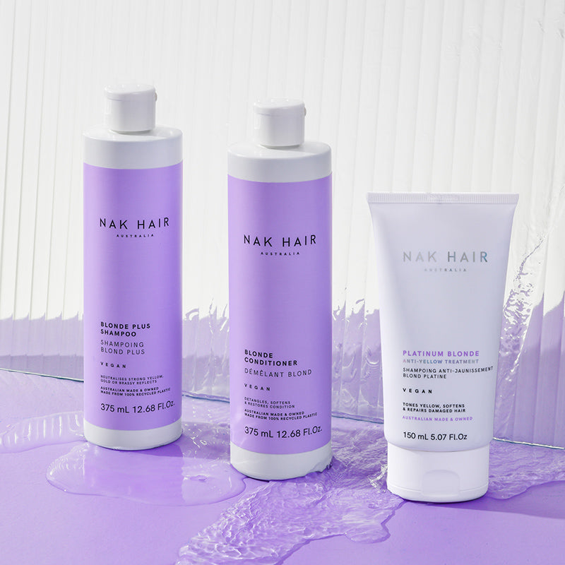 NAK Blonde Plus Shampoo 375ml