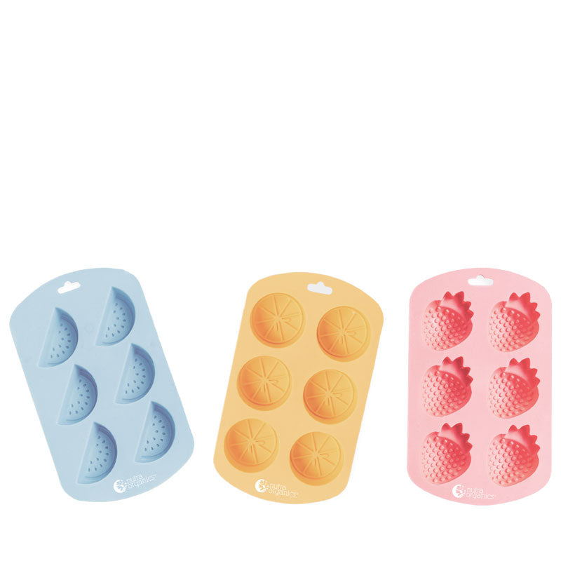 Nutra Organics Fruit Gummy Mould - 3 Pack