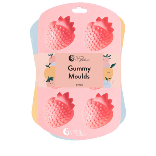 Nutra Organics Fruit Gummy Mould - 3 Pack