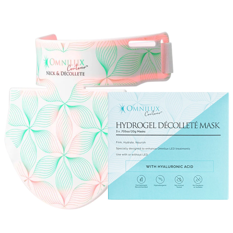 Omnilux Contour Neck & Décolleté Sculpting Hydration Bundle