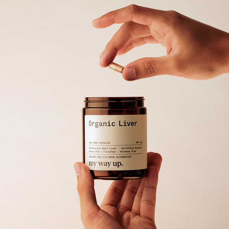 My Way Up Organic Liver (120 hard capsules)