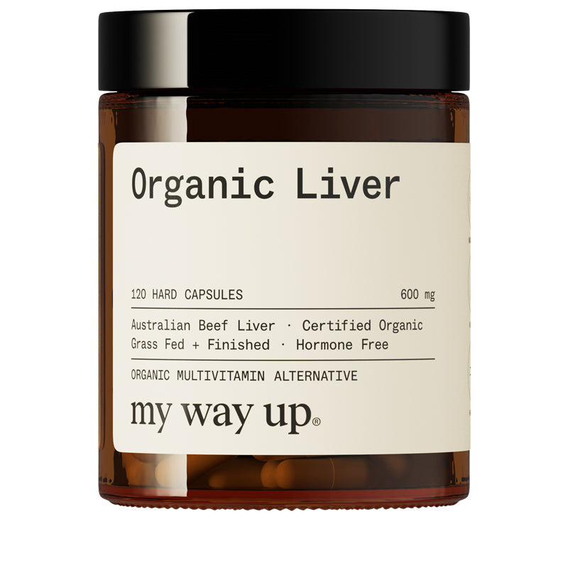 My Way Up Organic Liver (120 hard capsules)