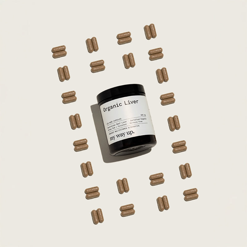 My Way Up Organic Liver (120 hard capsules)