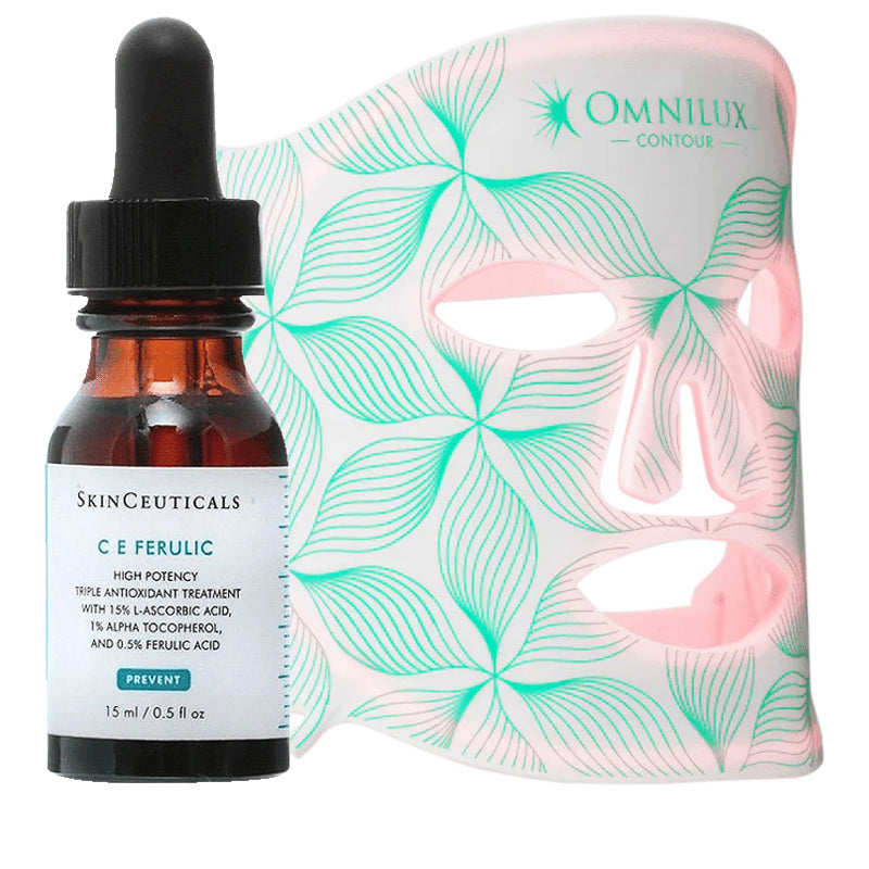 Omnilux Contour Face + SkinCeuticals C E Ferulic 15ml