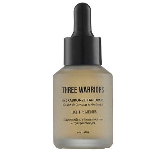 Three Warriors Hydrabronze Tan Drops - Light to Medium 30ml