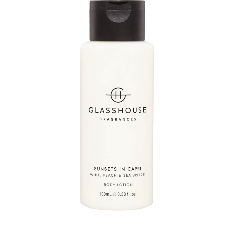 FREE GLASSHOUSE FRAGRANCES Sunsets in Capri Body Lotion 100ml