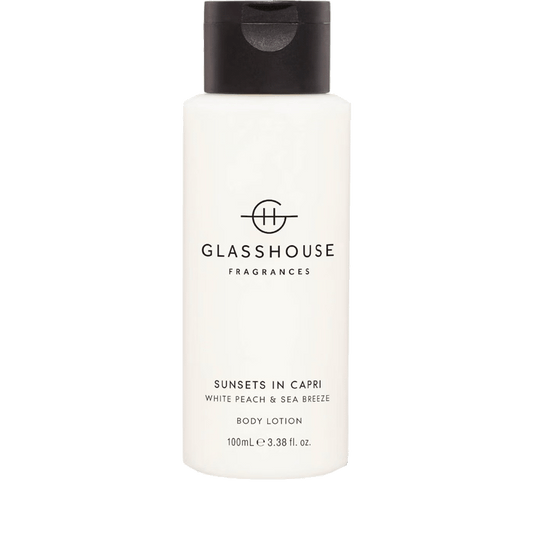 FREE GLASSHOUSE FRAGRANCES Sunsets in Capri Body Lotion 100ml